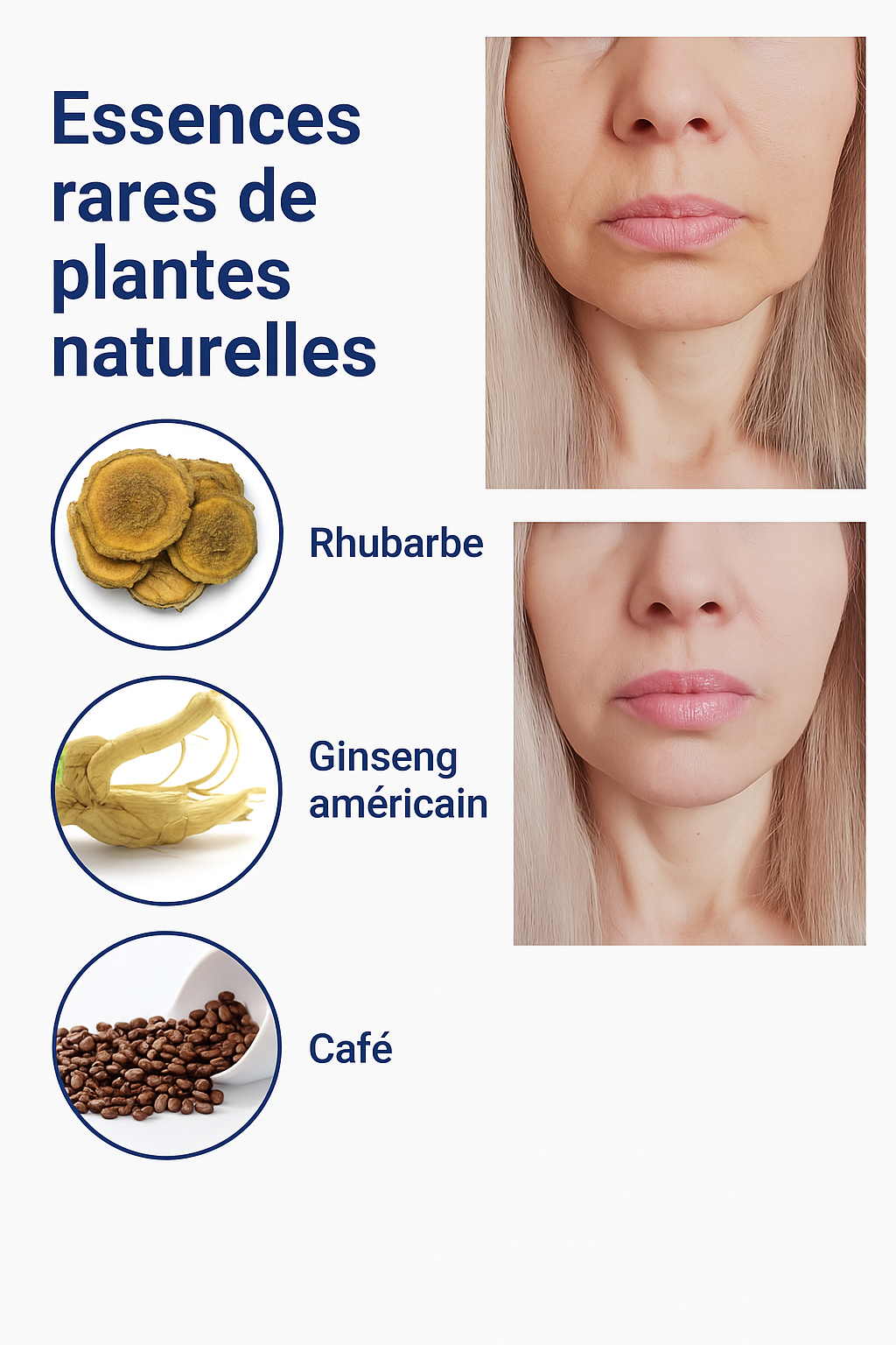 Crème Raffermissante Visage – Effet V-Line & Anti-Relâchement