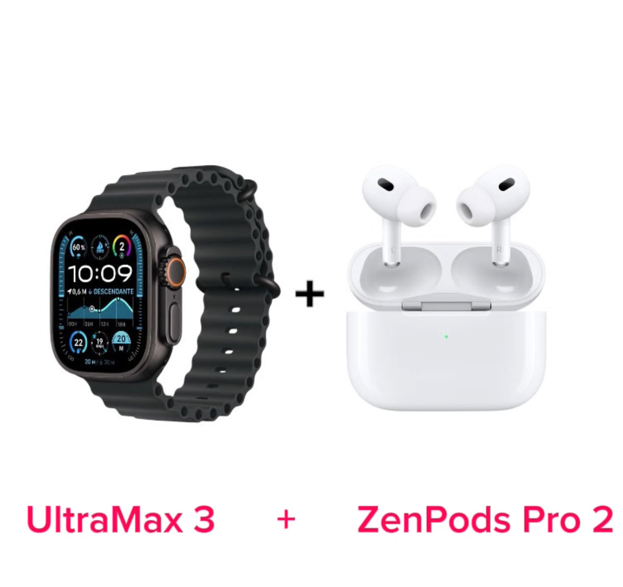 Pack 1 montre UltraMax 3 + ZenPods Pro 2