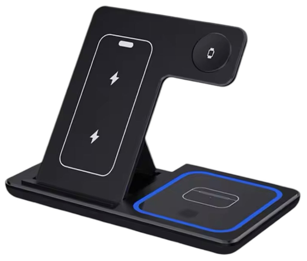 Station de charge 3 en 1 a induction magnétique pour APPLE