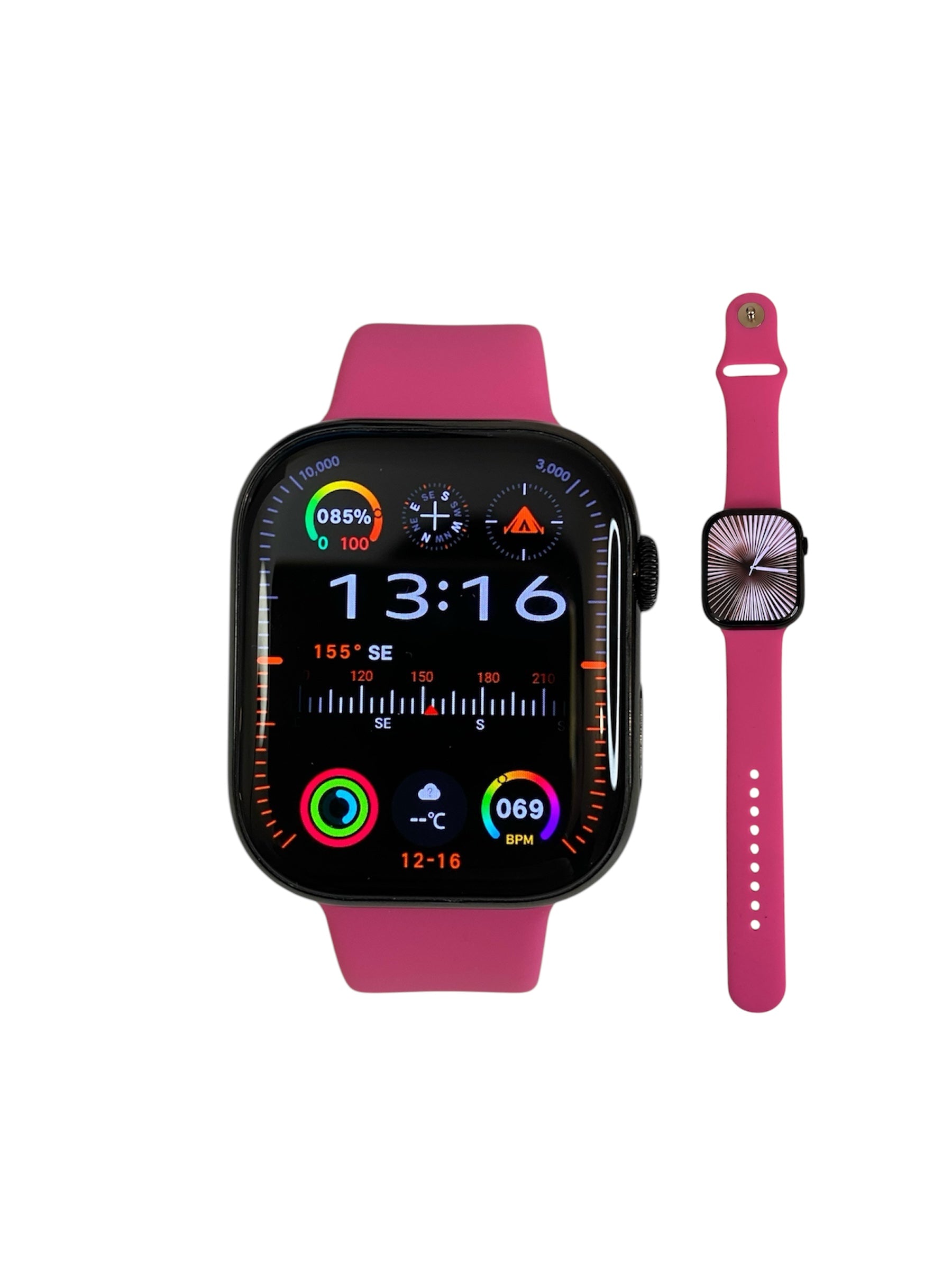 Montre Connectée Bluetooth, ProMaxS10 46mm Compatible iPhone & Android, Appels et Notifications