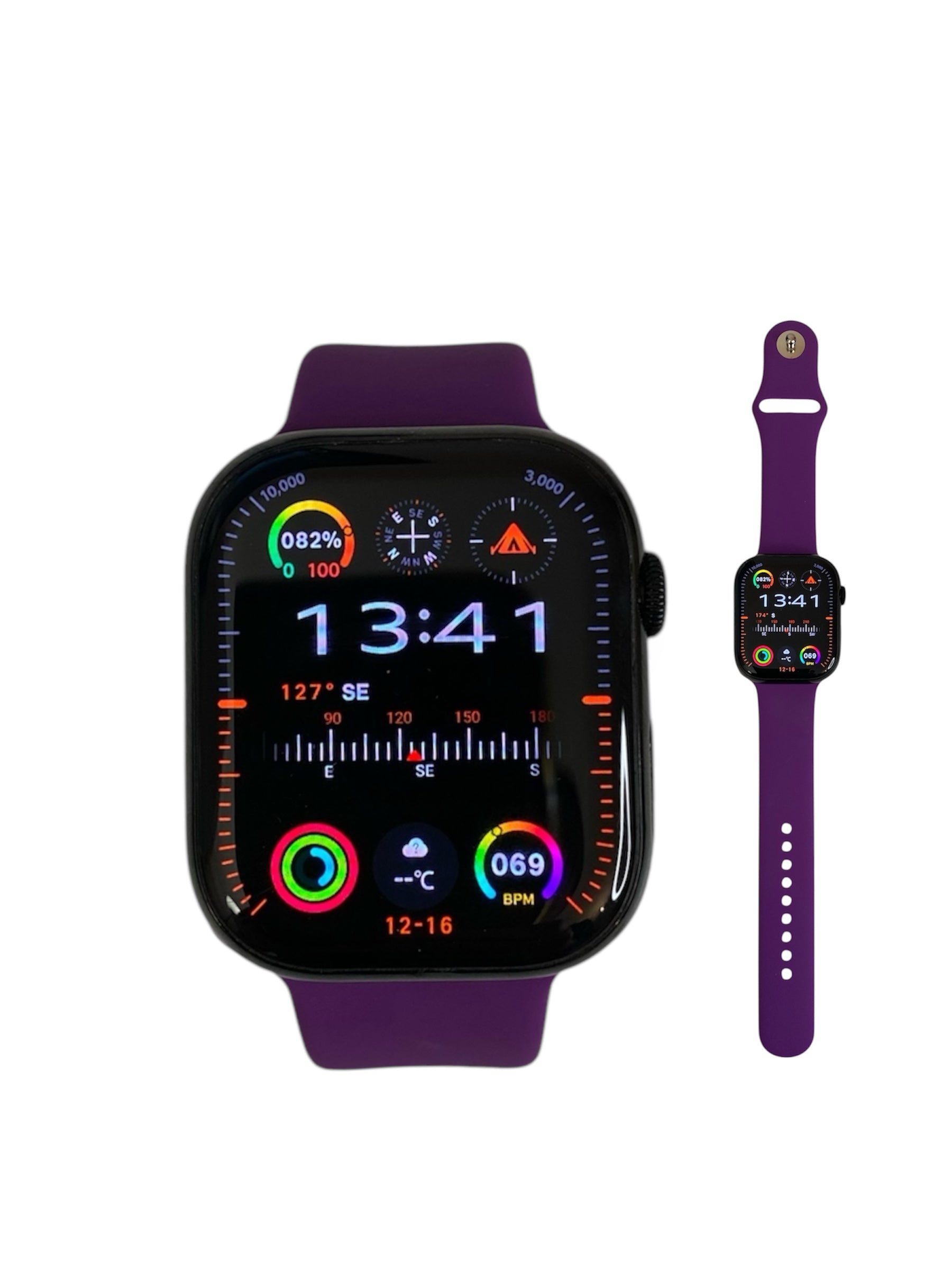 Montre Connectée Bluetooth, ProMaxS10 46mm Compatible iPhone & Android, Appels et Notifications