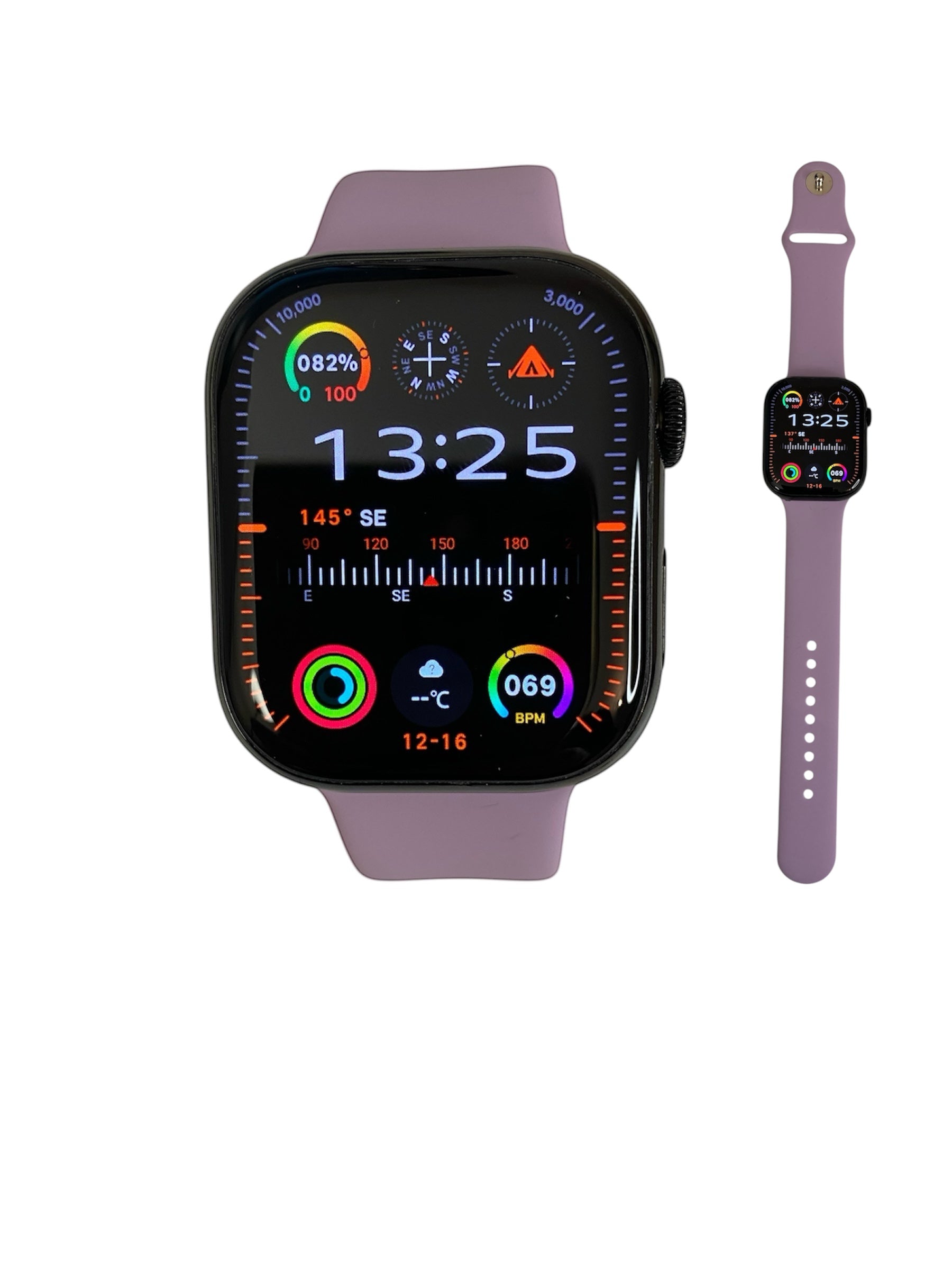 Montre Connectée Bluetooth, ProMaxS10 46mm Compatible iPhone & Android, Appels et Notifications