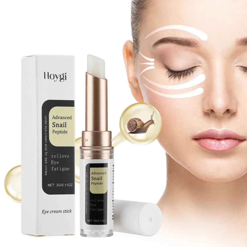 Stick Contour des Yeux au Collagène Peptide d’Escargot – Anti-Cernes, Anti-Poches, Fermeté & Hydratation Intense
