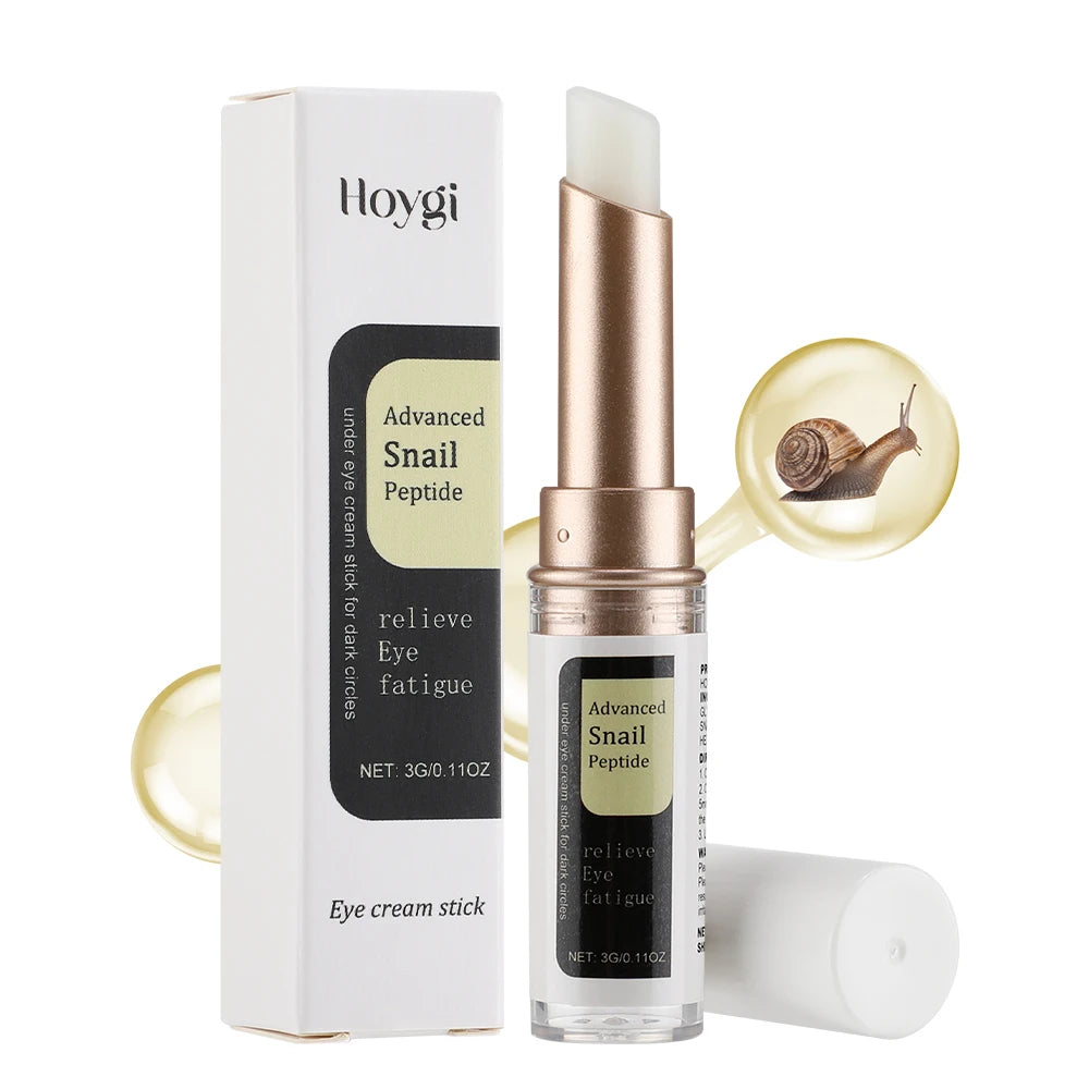 Stick Contour des Yeux au Collagène Peptide d’Escargot – Anti-Cernes, Anti-Poches, Fermeté & Hydratation Intense